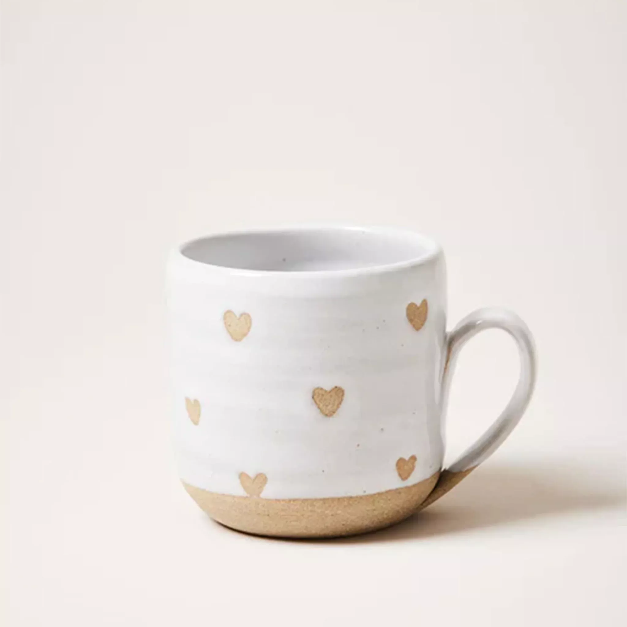 Farmhouse Pottery Confetti Heart Mug