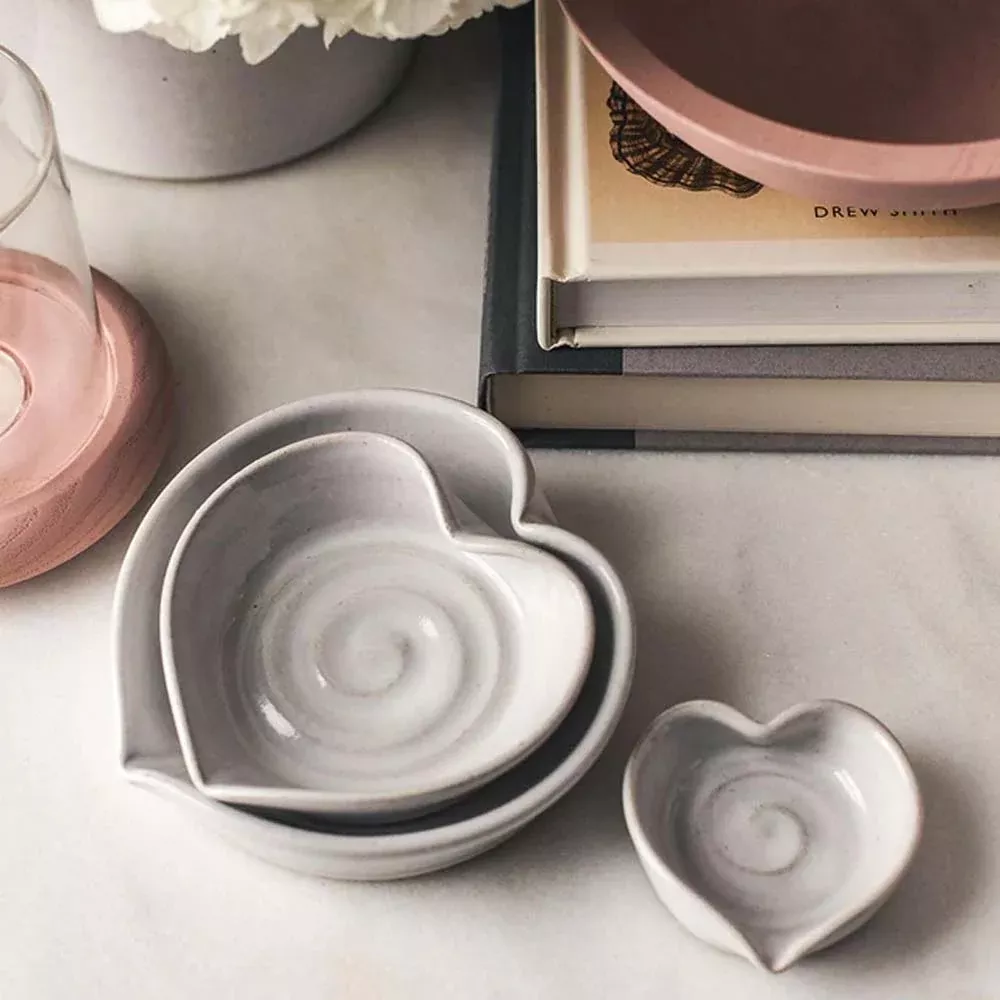 Farmhouse Pottery Heart Dish