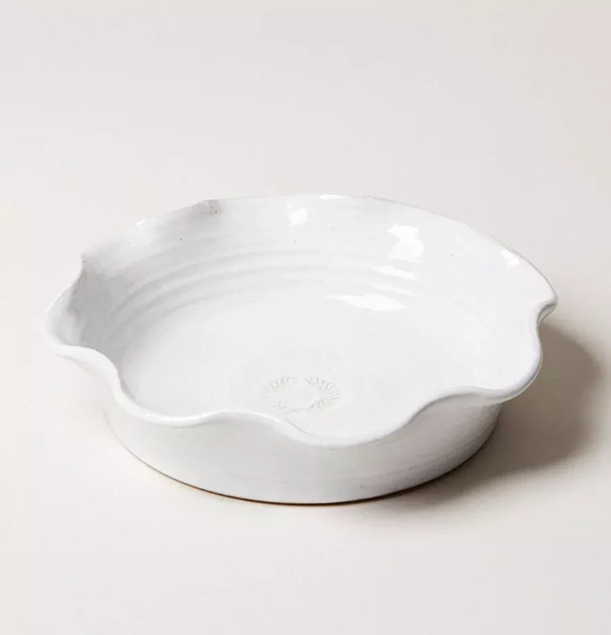 Farmhouse Pottery Laurel Pie Dish - PICKUP ONLY