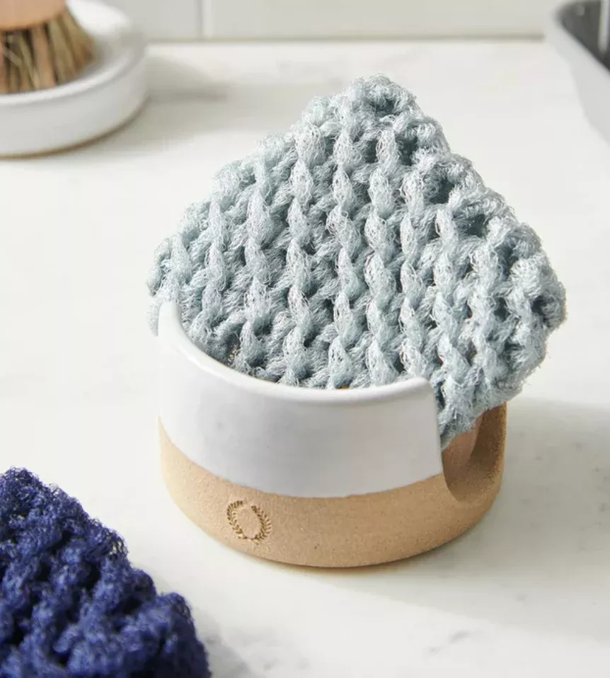 Farmhouse Pottery Simple Kitchen Sponge Holder