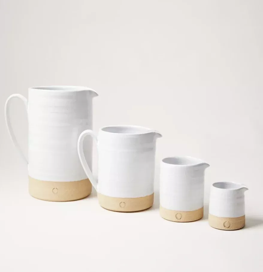 Farmhouse Pottery Stoneware Silo Pitcher