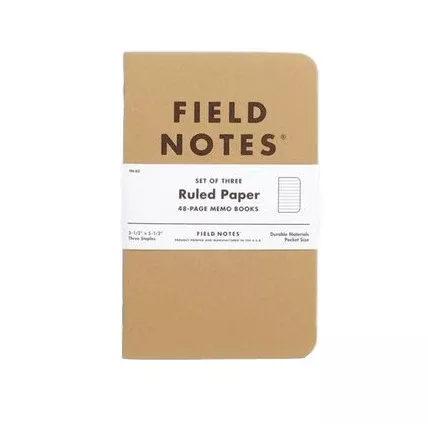Field Notes Original Ruled 3 Pack