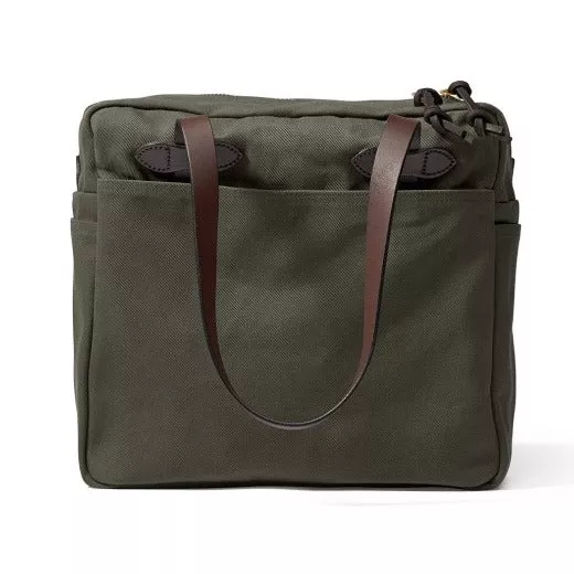 Filson Tote Bag With Zipper