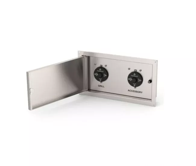 Fire Magic 3 Hour Double Stainless Steel Gas Timer Box - 5521-14T