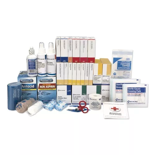 First Aid Only 90623 3 Shelf ANSI Class B Plus Refill with Medications (1-Kit)