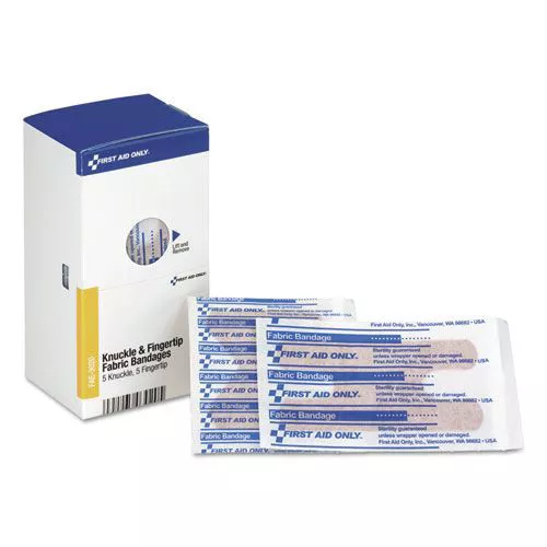 First Aid Only FAE-3020 Sterilized Knuckle and Fingertip Bandages (10/Box)