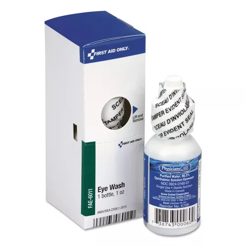 First Aid Only FAE-6011 1 oz. Bottle Eyewash
