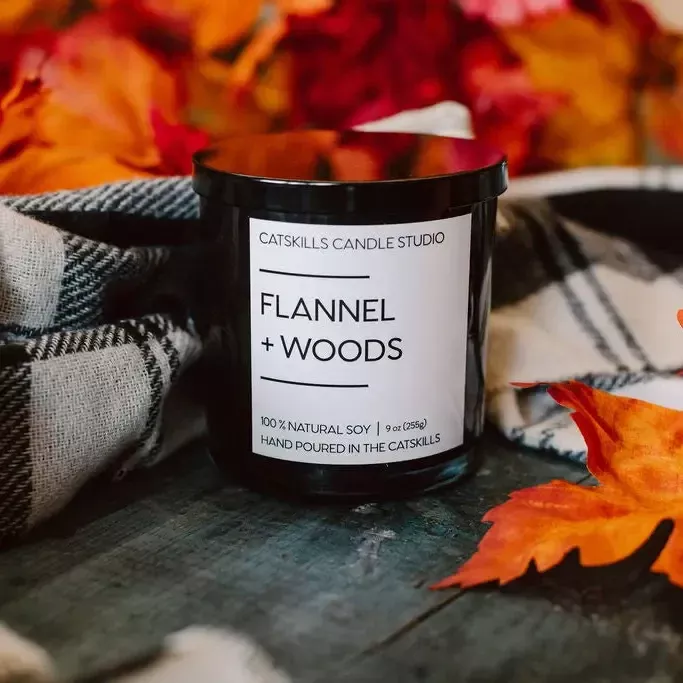 Flannel and Woods Candle