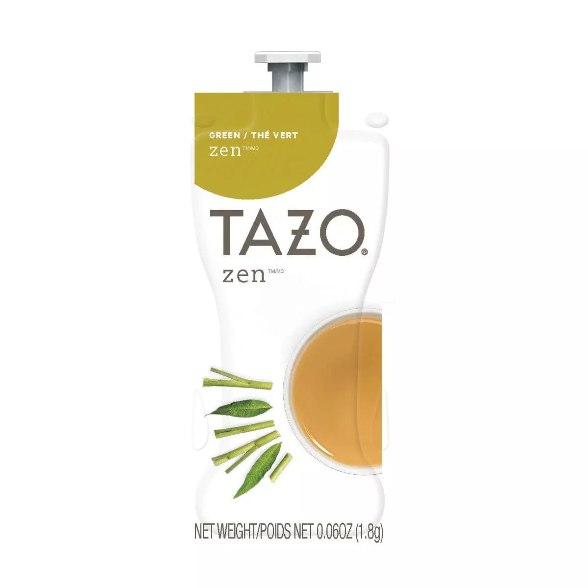 Flavia TAZO Zen Green Tea Freshpacks (Case of 80)