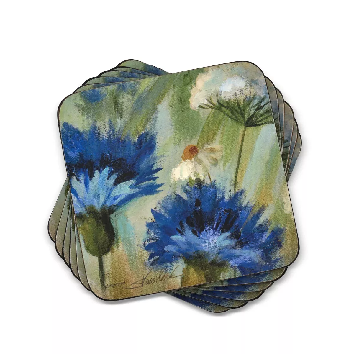 Fleurs des Champs Coasters – Set of 6