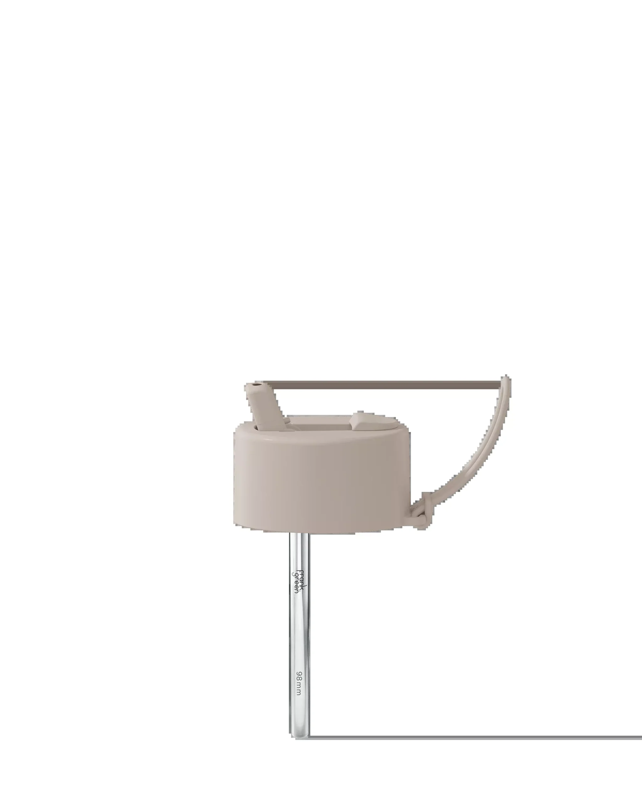 Flip Straw Lid with Strap & Straw - 12oz / 355ml
