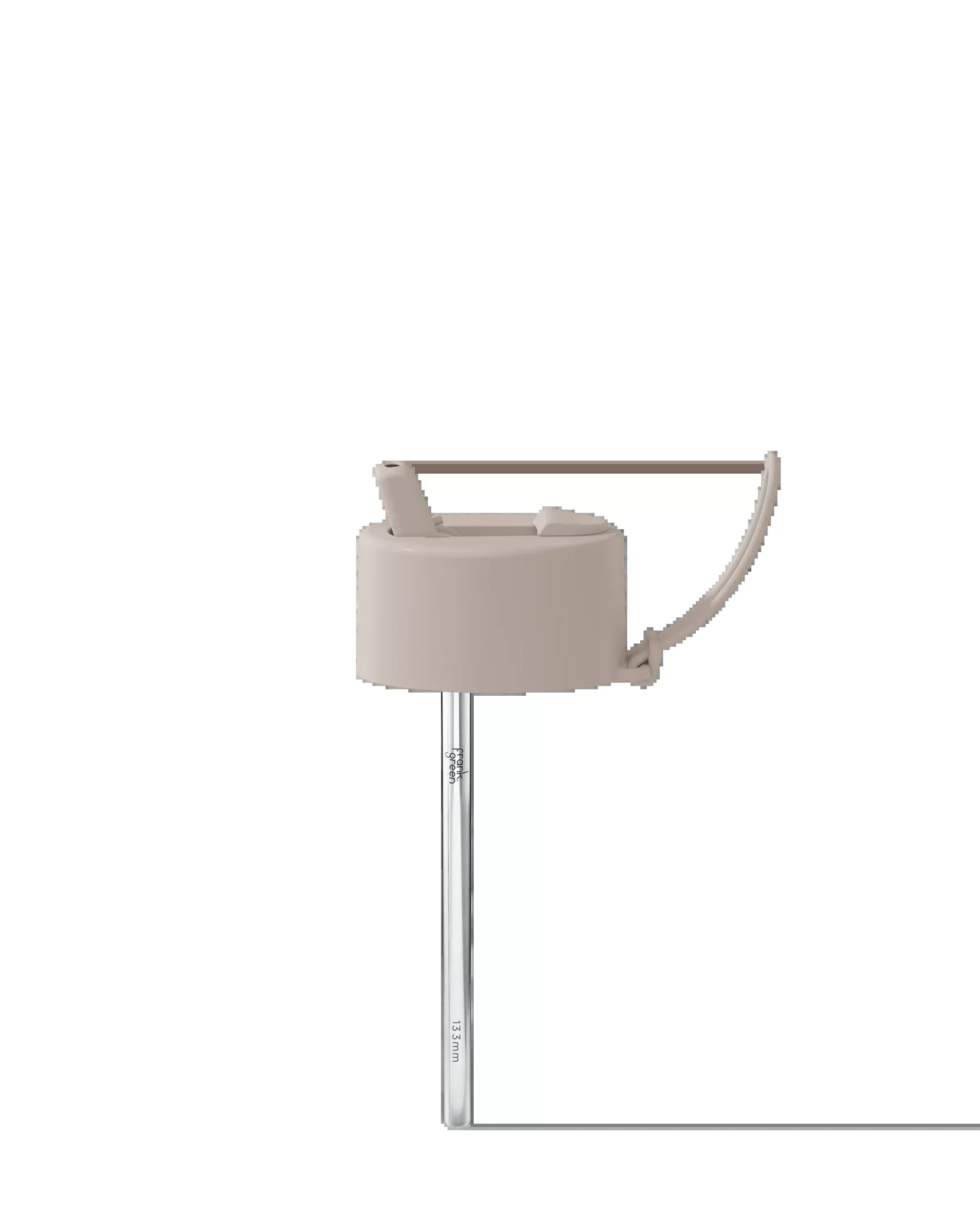 Flip Straw Lid with Strap & Straw - 16oz / 475ml