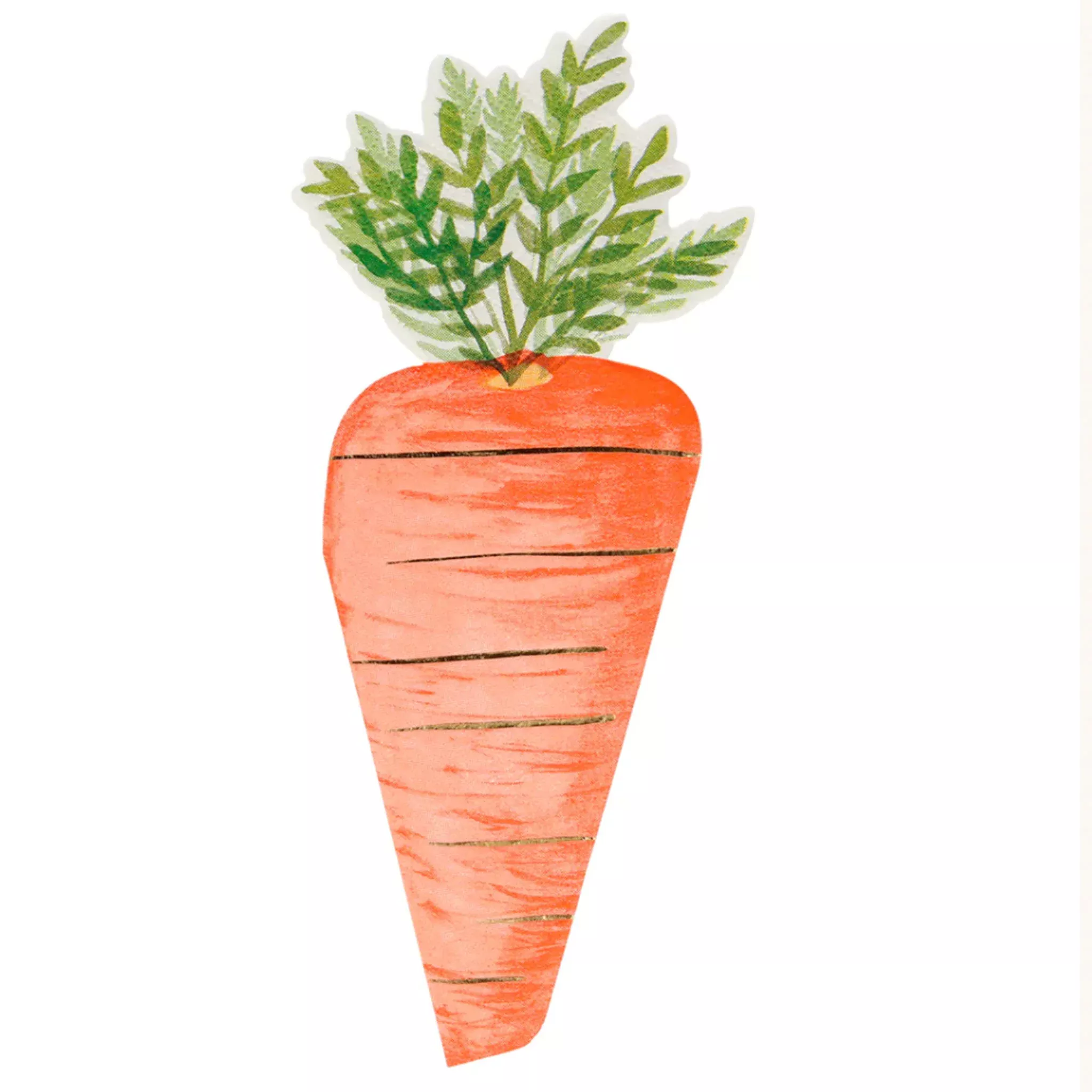Foiled Carrot Napkins