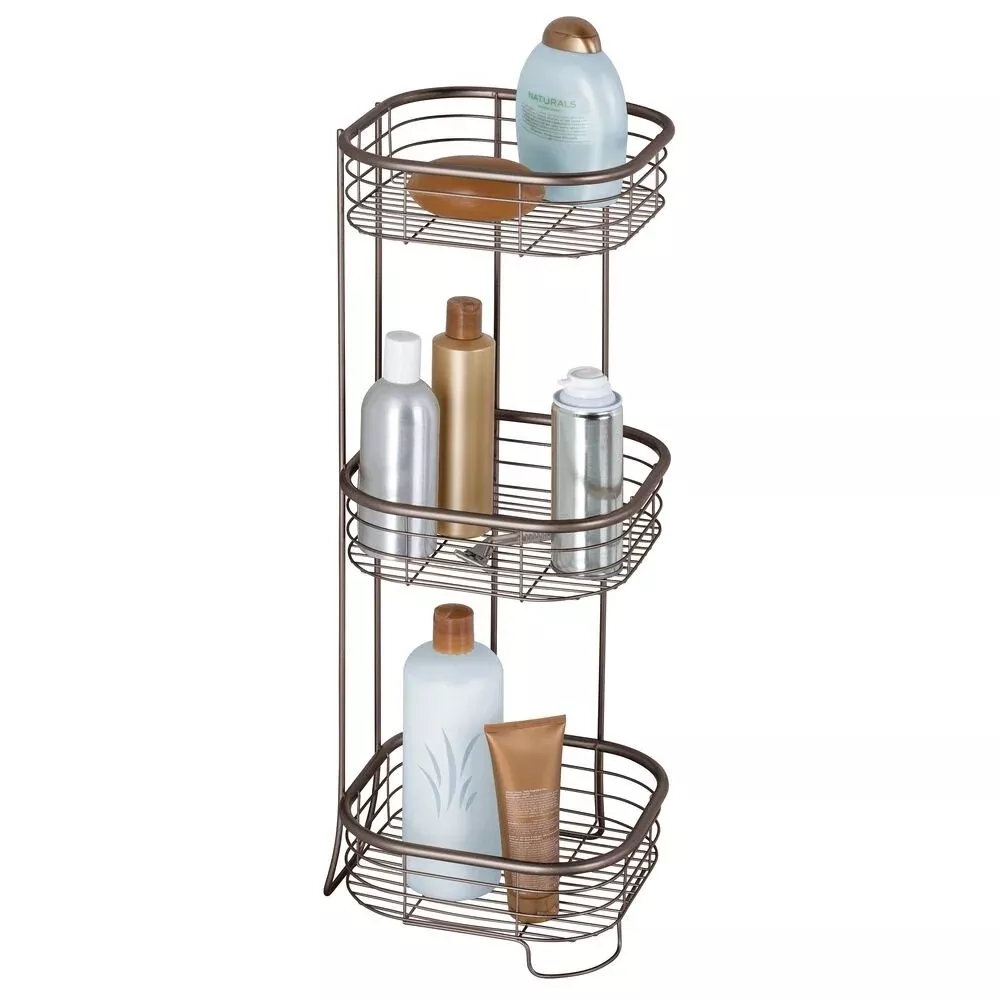 Forma 3 Tier Shower Shelf- Square Bronze