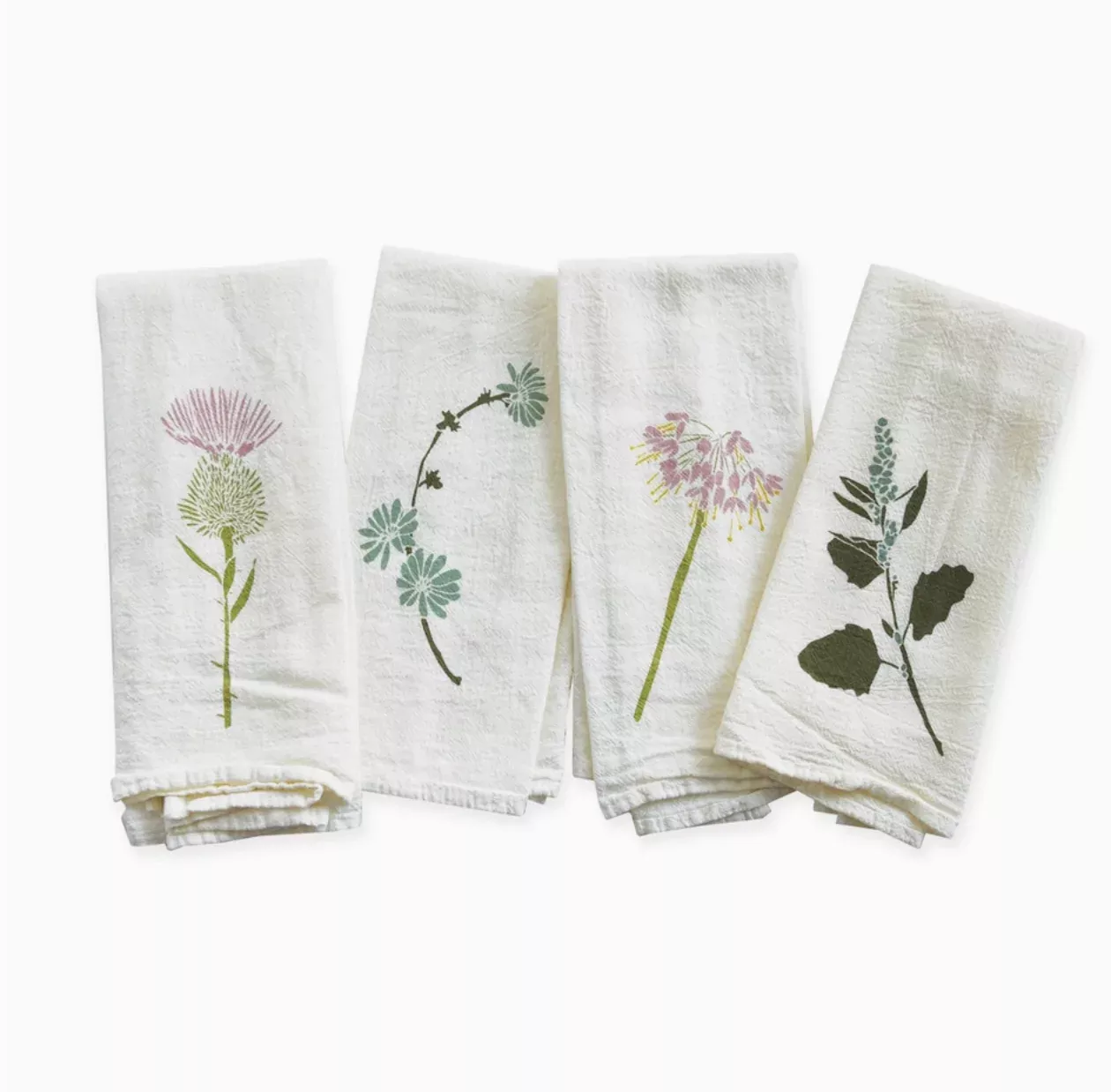 Found & Foraged Napkins - Set of 4