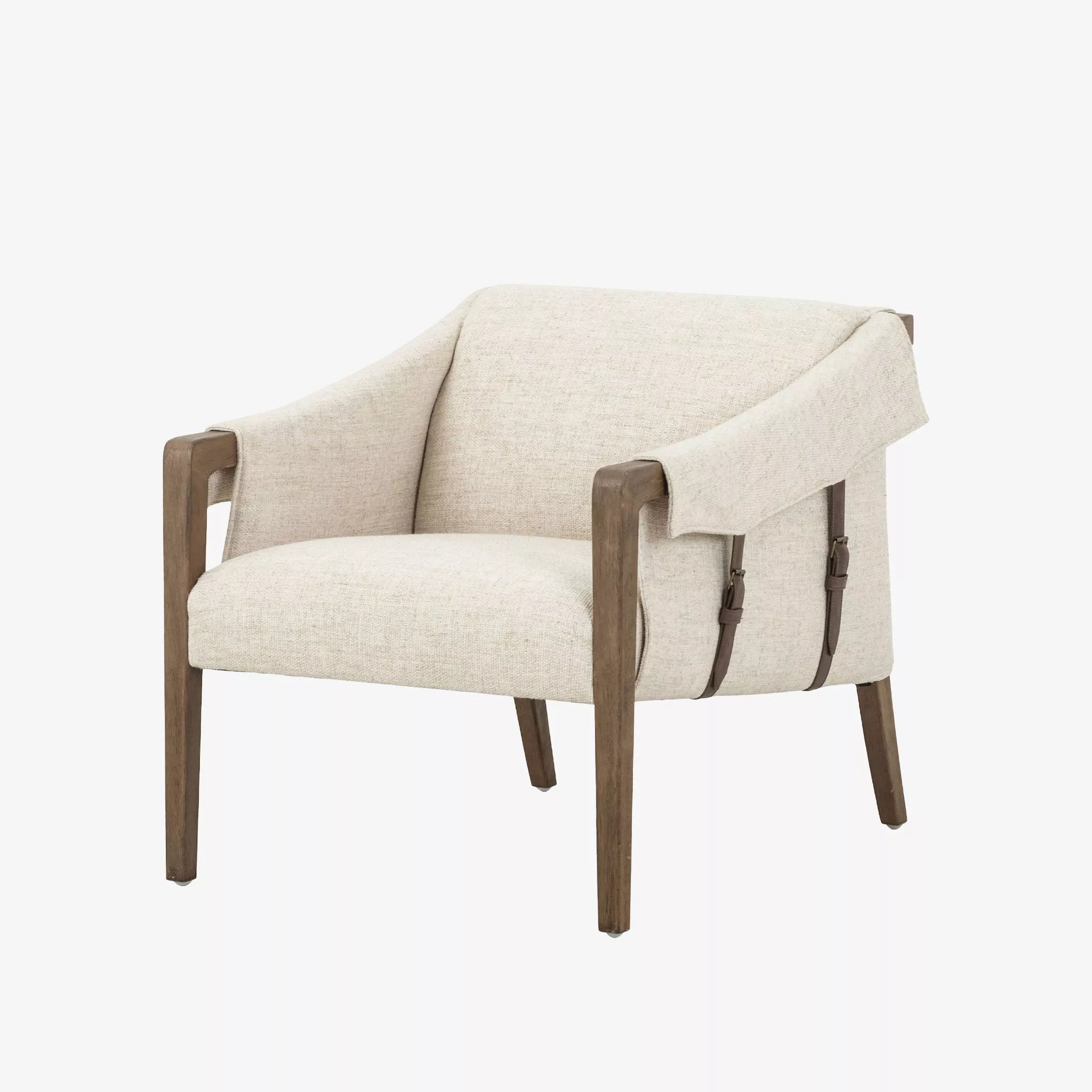 Four Hands Bauer Chair - Thames Creme