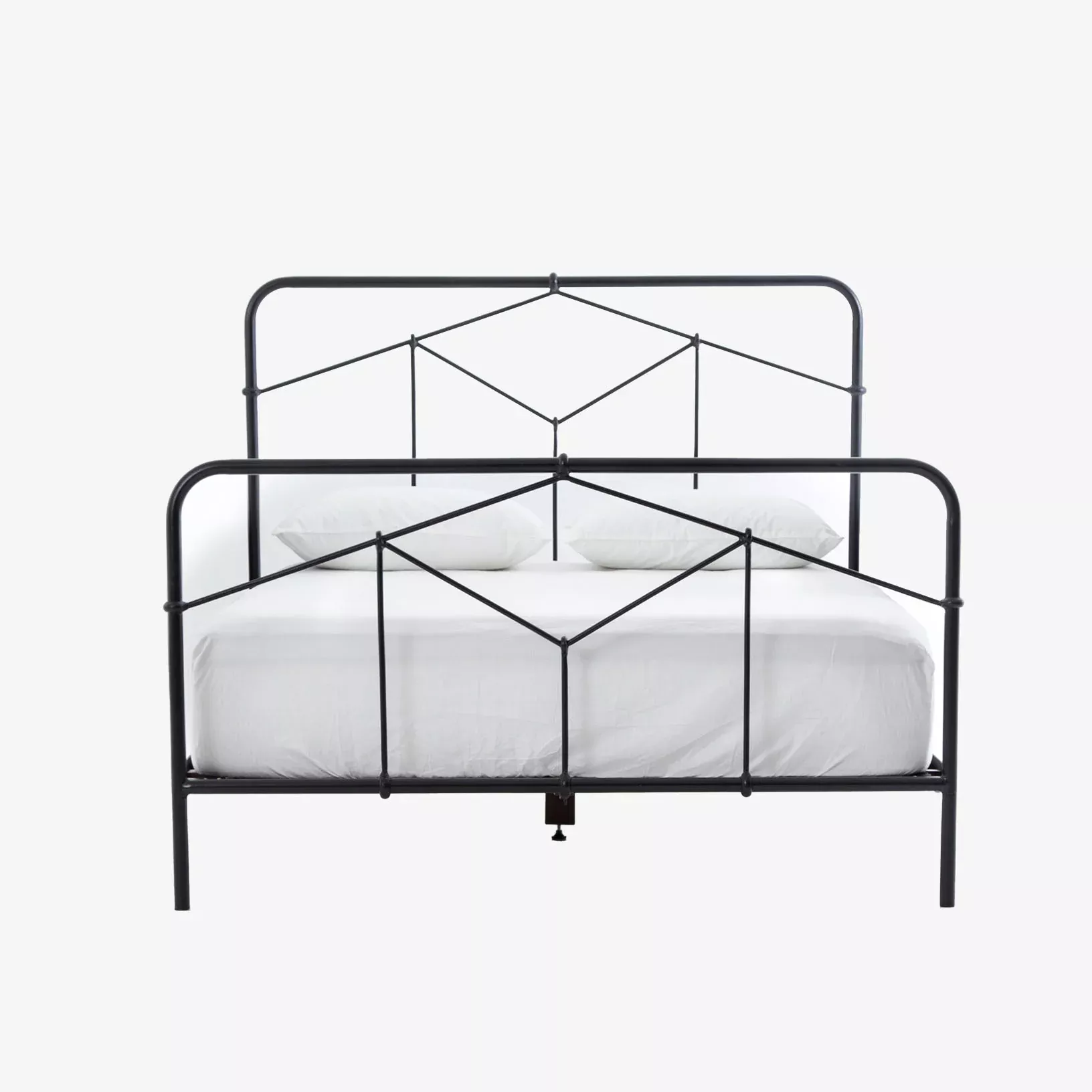 Four Hands Queen Iron Casey Bed in Black