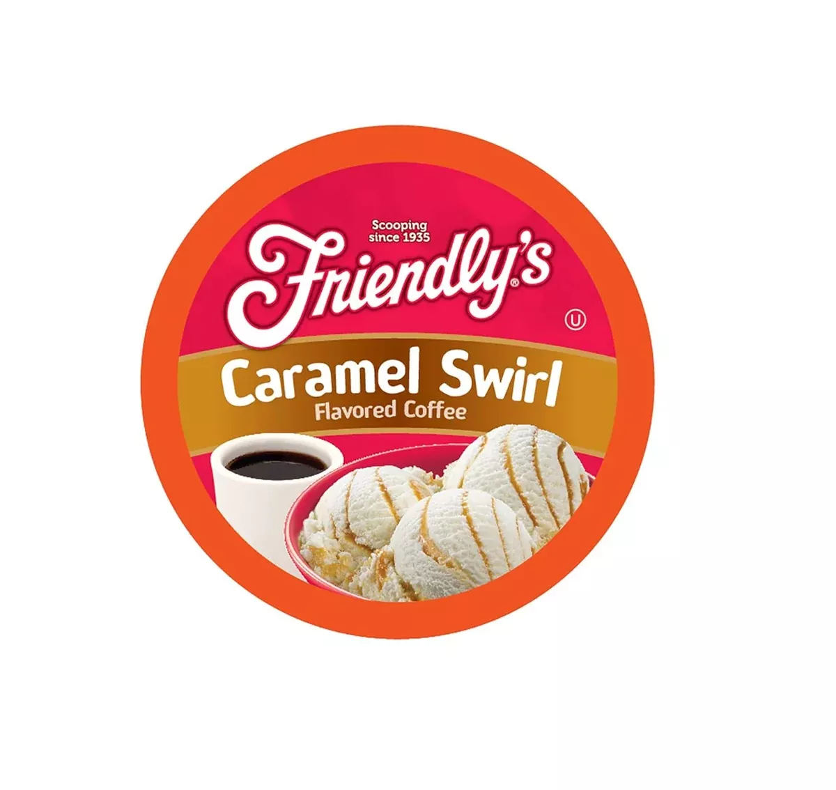 Friendly's - Caramel Swirl 40 Pack