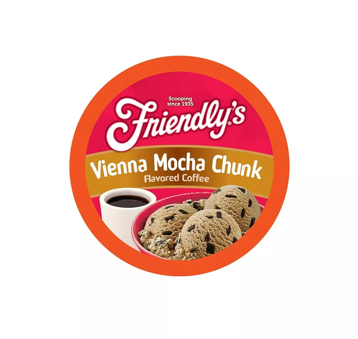 Friendly's - Vienna Mocha Chunk 40 Pack