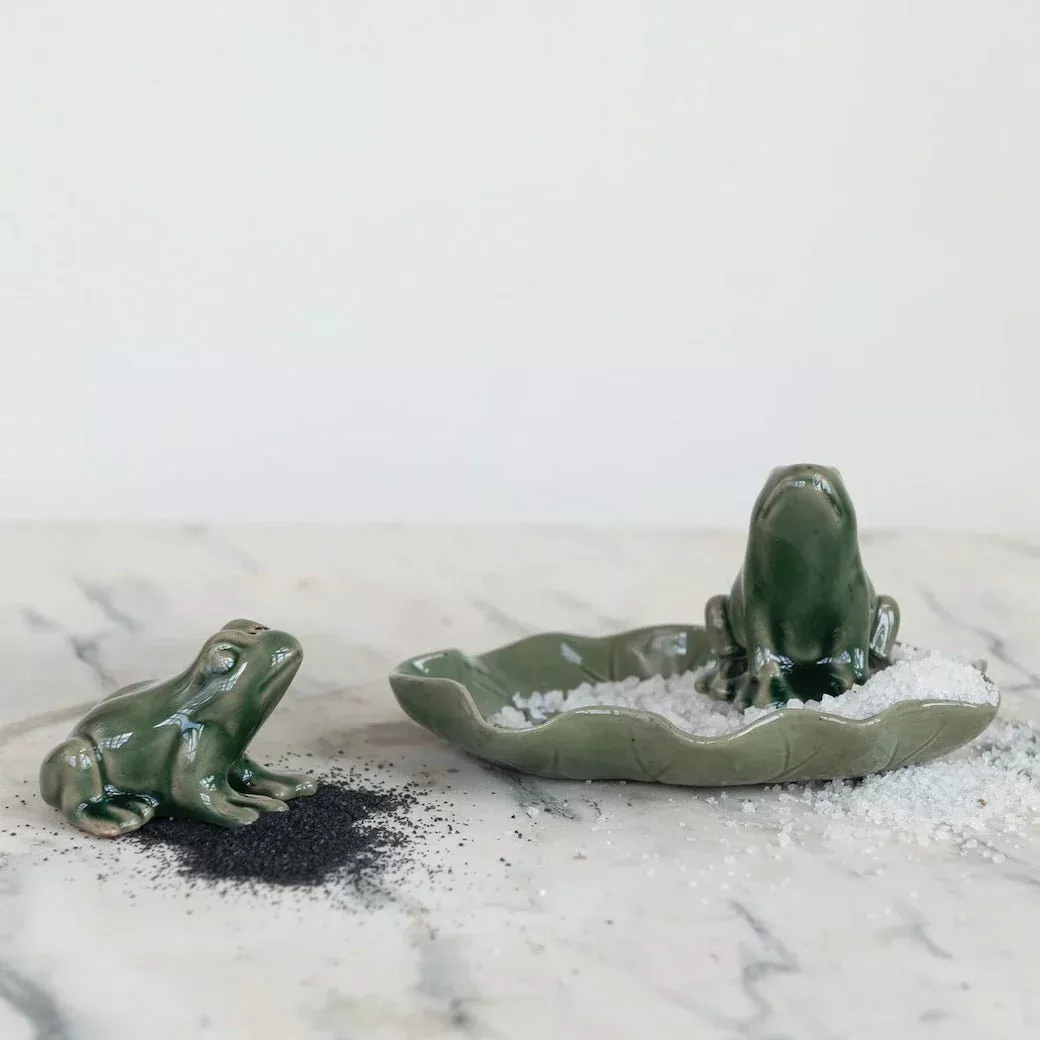 Frog Salt and Pepper Shaker Set
