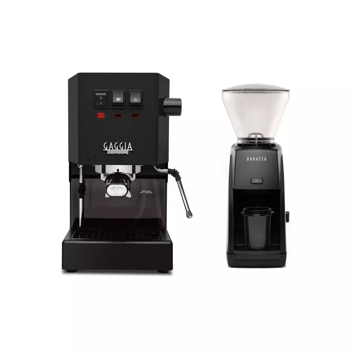 Gaggia Classic E24 Black & Baratza Encore ESP Grinder Bundle
