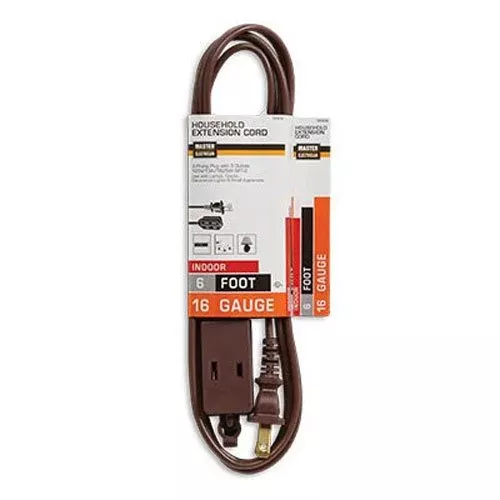 General Purpose Extension Cord, 6'