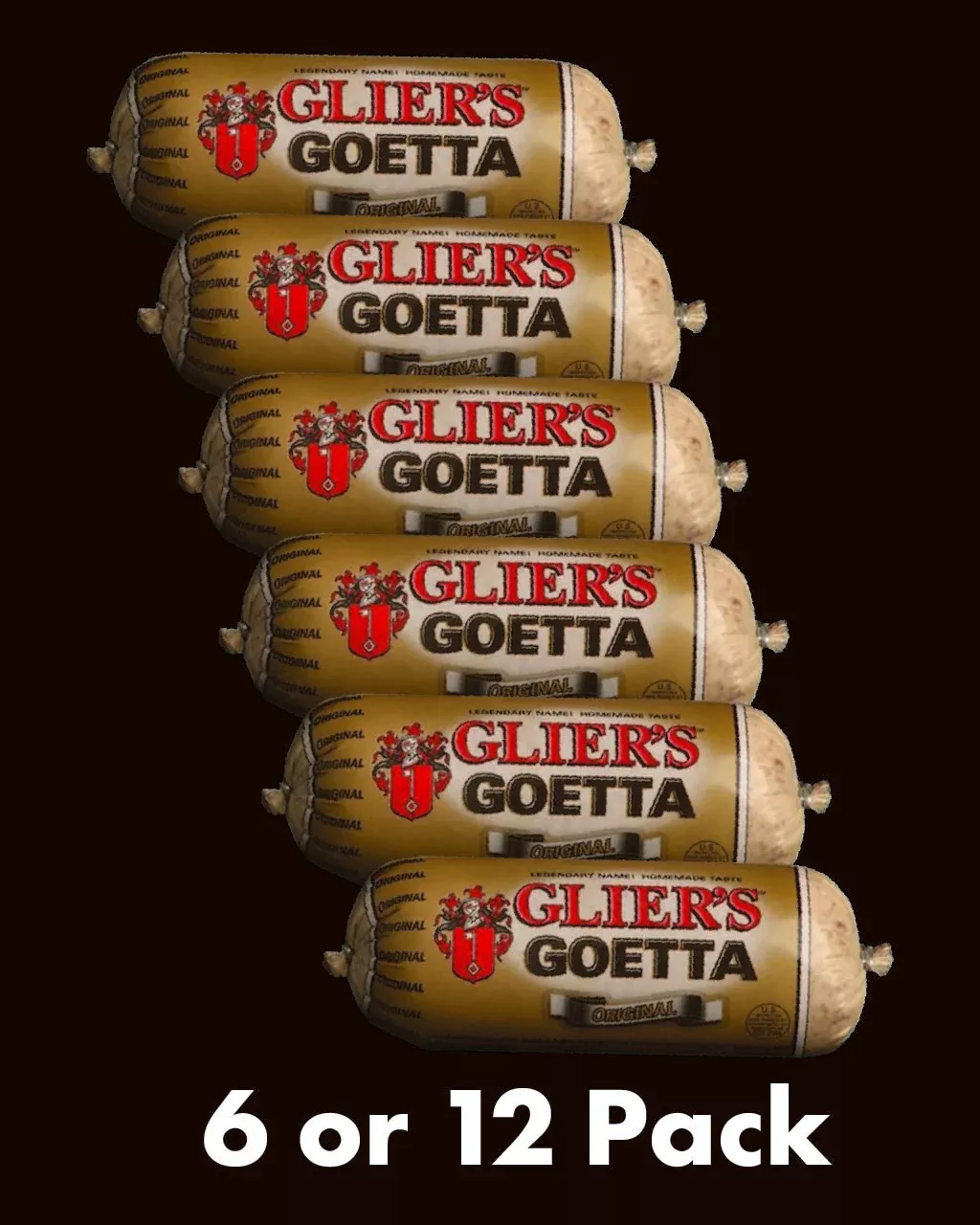 Glier's Original Goetta (6 or 12 Pack)