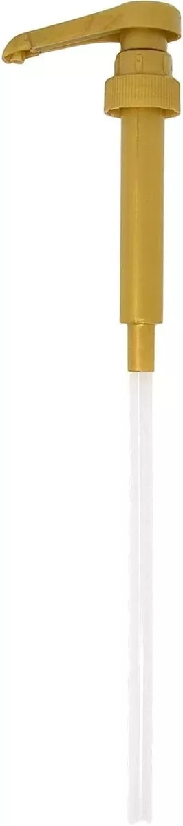 Gold Syrup Pump For Torani and DaVinci 750ml Bottles