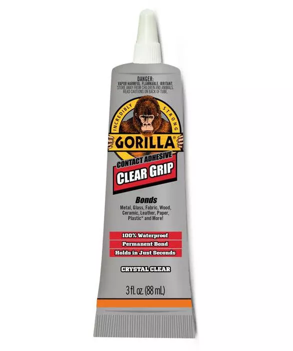Gorilla Clear Grip Industrial Adhesive – 3 oz