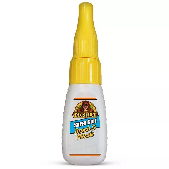 Gorilla Super Glue Brush & Nozzle - .35 oz.