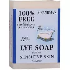 Grandma's Pure & Natural Lye Soap – 6 oz