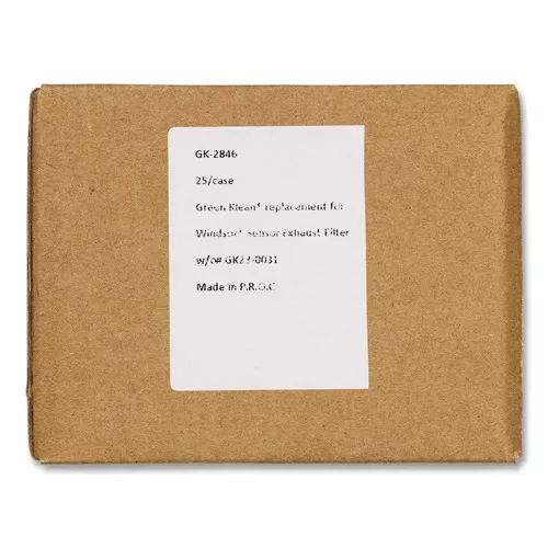 Green Klean GK-2846 GK-2846 Replacement Exhaust Filter (25/Carton)
