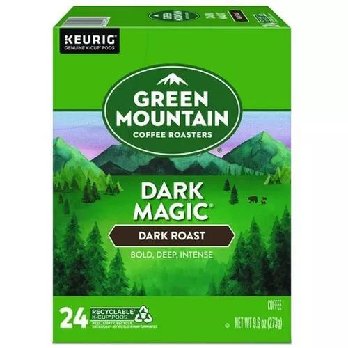 Green Mountain Coffee 5000378882 Coffee K-Cup Pods - Dark Magic Extra Bold (24/Box)