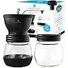 Grosche-Bremen Black Manual Coffee Grinder with Extra Storage Canister GR283