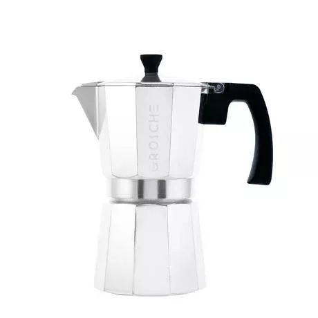 Grosche - Milano Silver Stovetop 6 Cup Espresso Maker