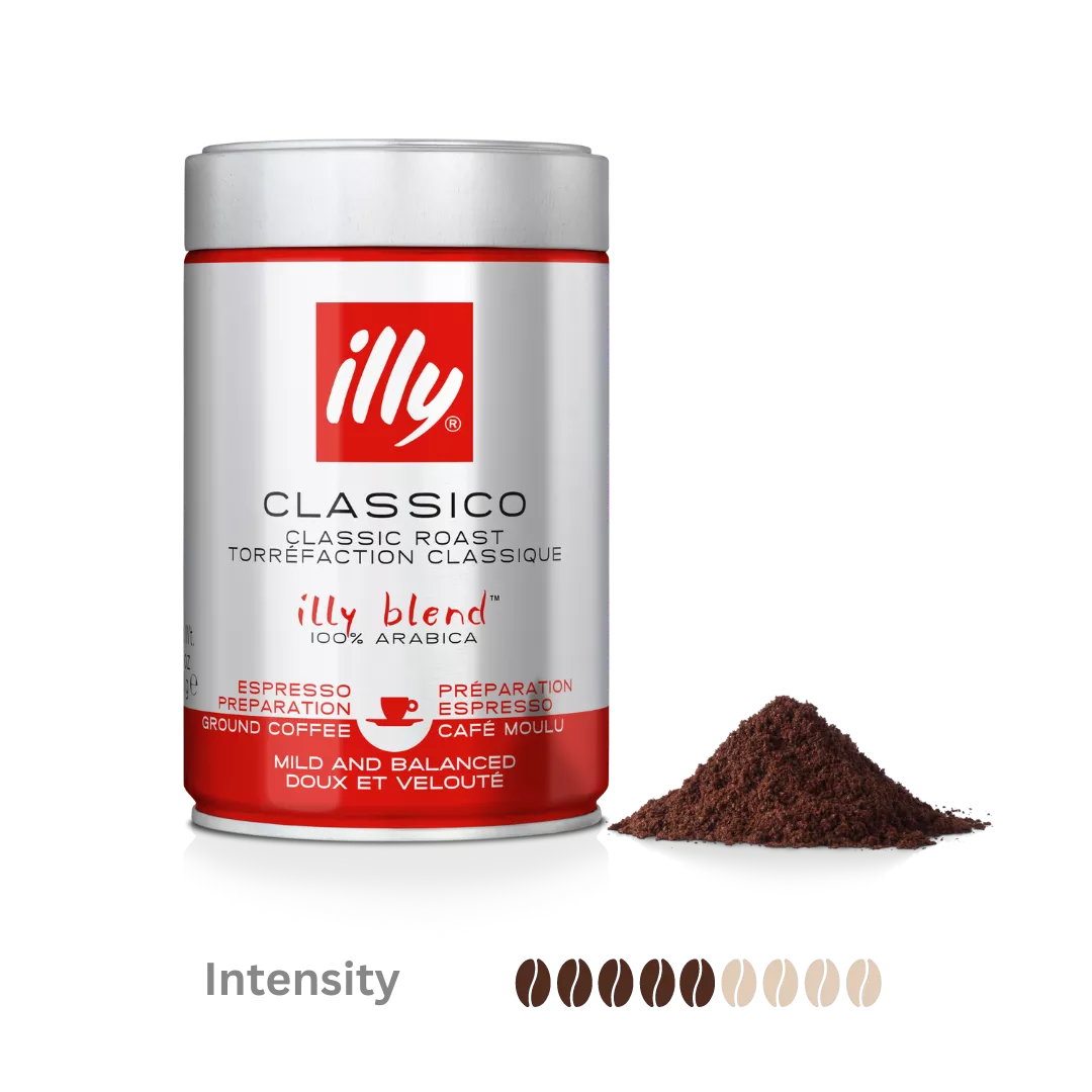 Ground Espresso Classico Coffee 250g – Medium Roast