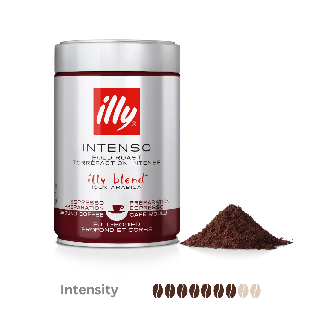 Ground Espresso Intenso Coffee 250g – Dark Roast