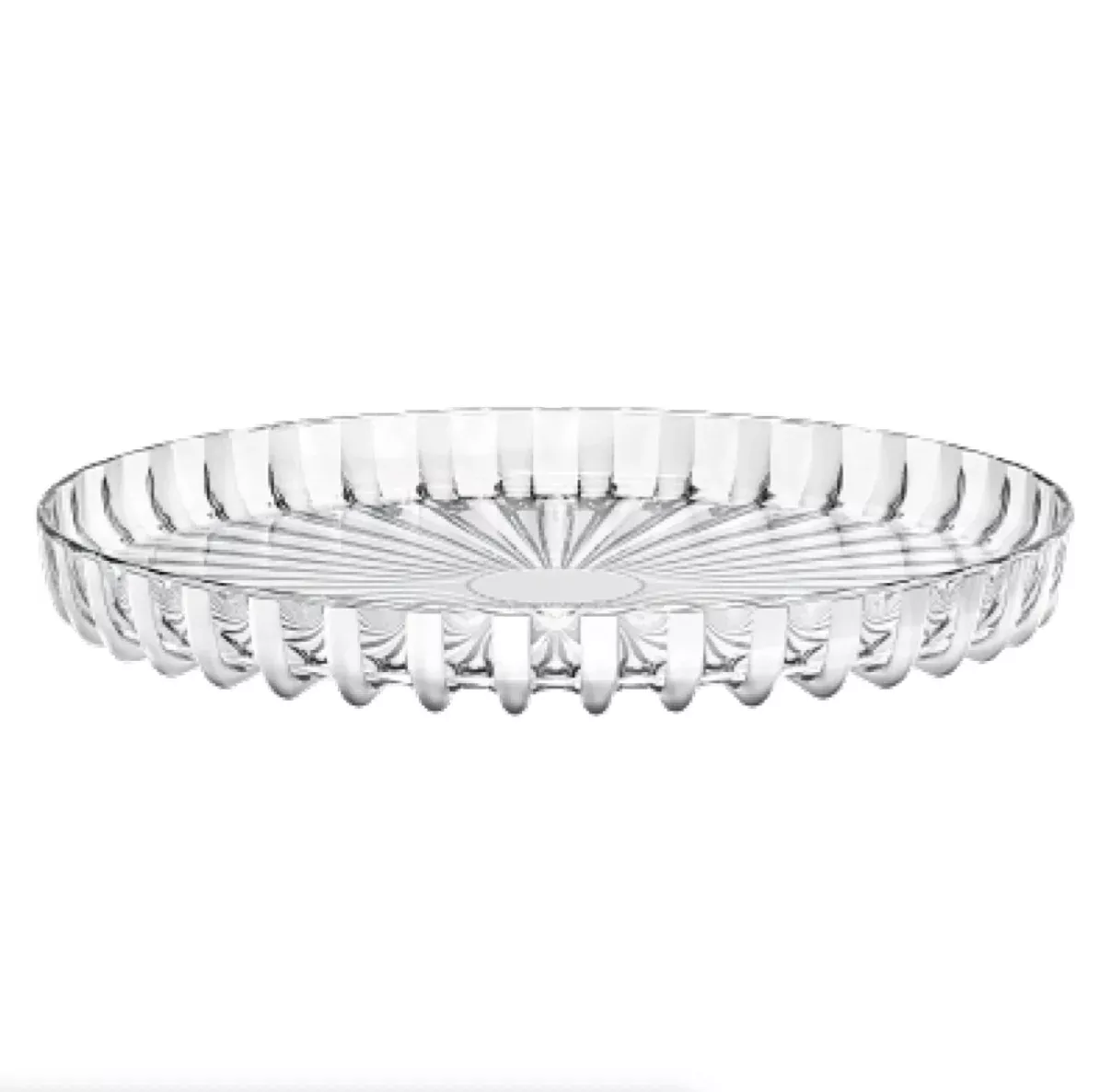 Guzzini Dolcevita Round Tray – Mother of Pearl – 12" Dia.