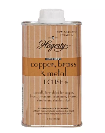 Hagerty Heavy Duty Copper, Brass & Metal Polish – 8oz