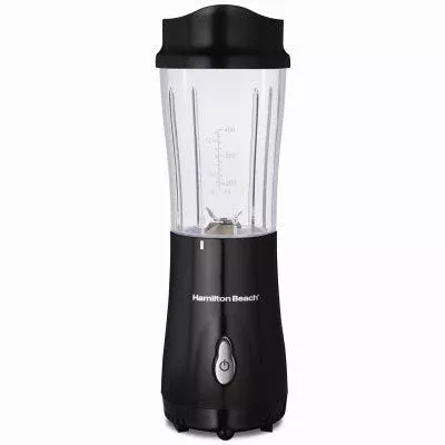 Hamilton Beach Personal Creations Single-Serve Blender + Travel Cup – Black