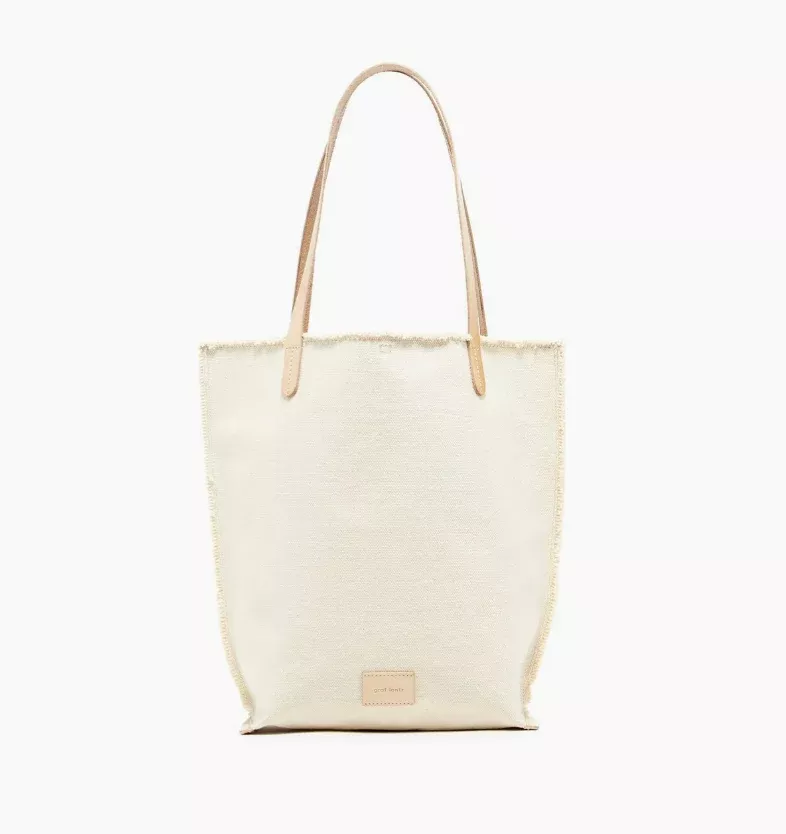 Hana Canvas Tote - Natural