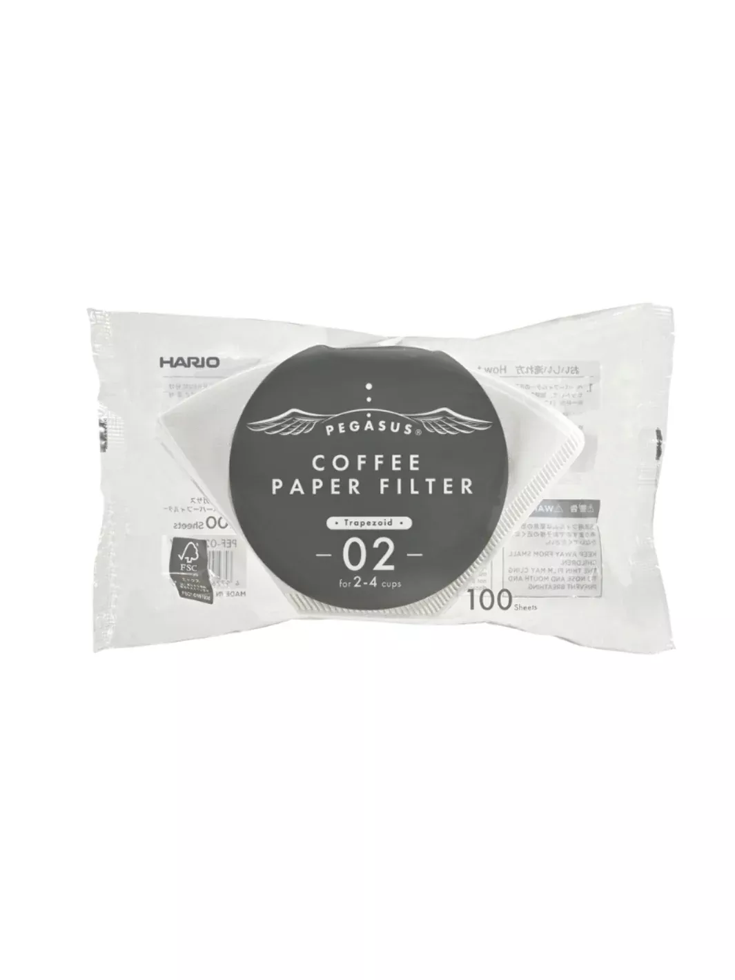 HARIO Pegasus 02 Filters (100-Pack)