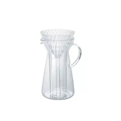 Hario V60 Glass Pour Over Hot and Iced Coffee Maker