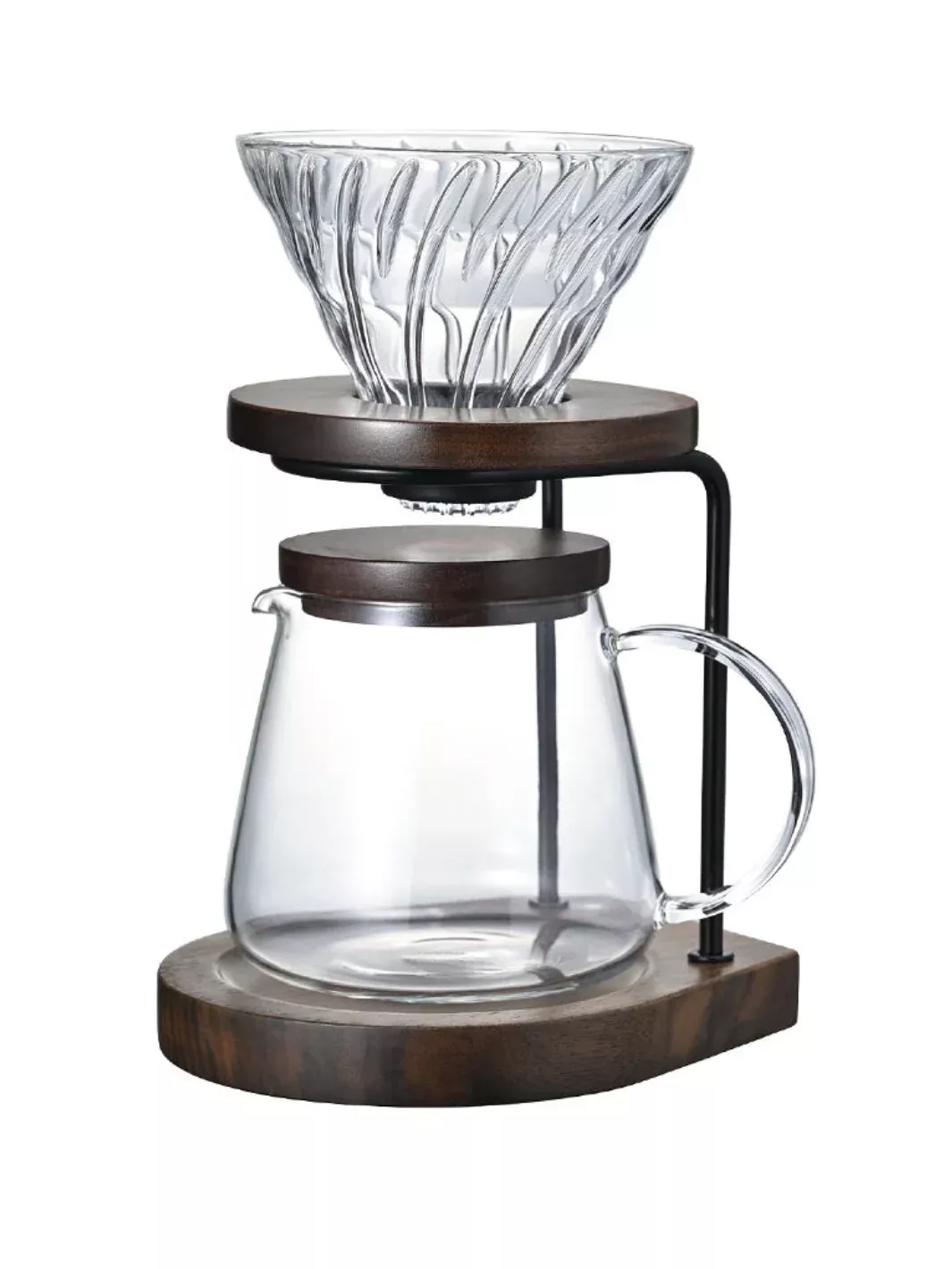 HARIO Walnut Drip Stand Set