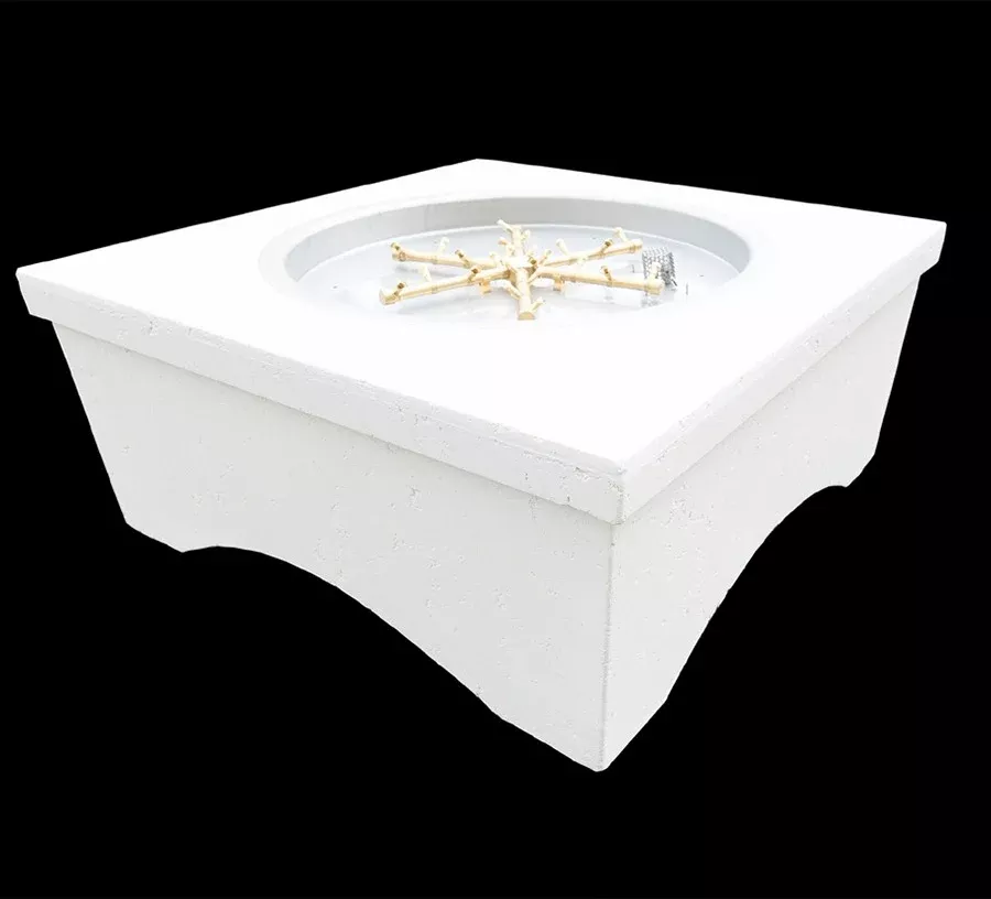 Harmony Fire Pit with LUME Insert Options in Arctic, Slate, Chocolate, and Raven