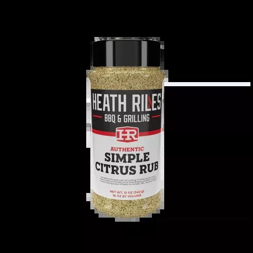 Heath Riles Simple Citrus Rub - 12 oz