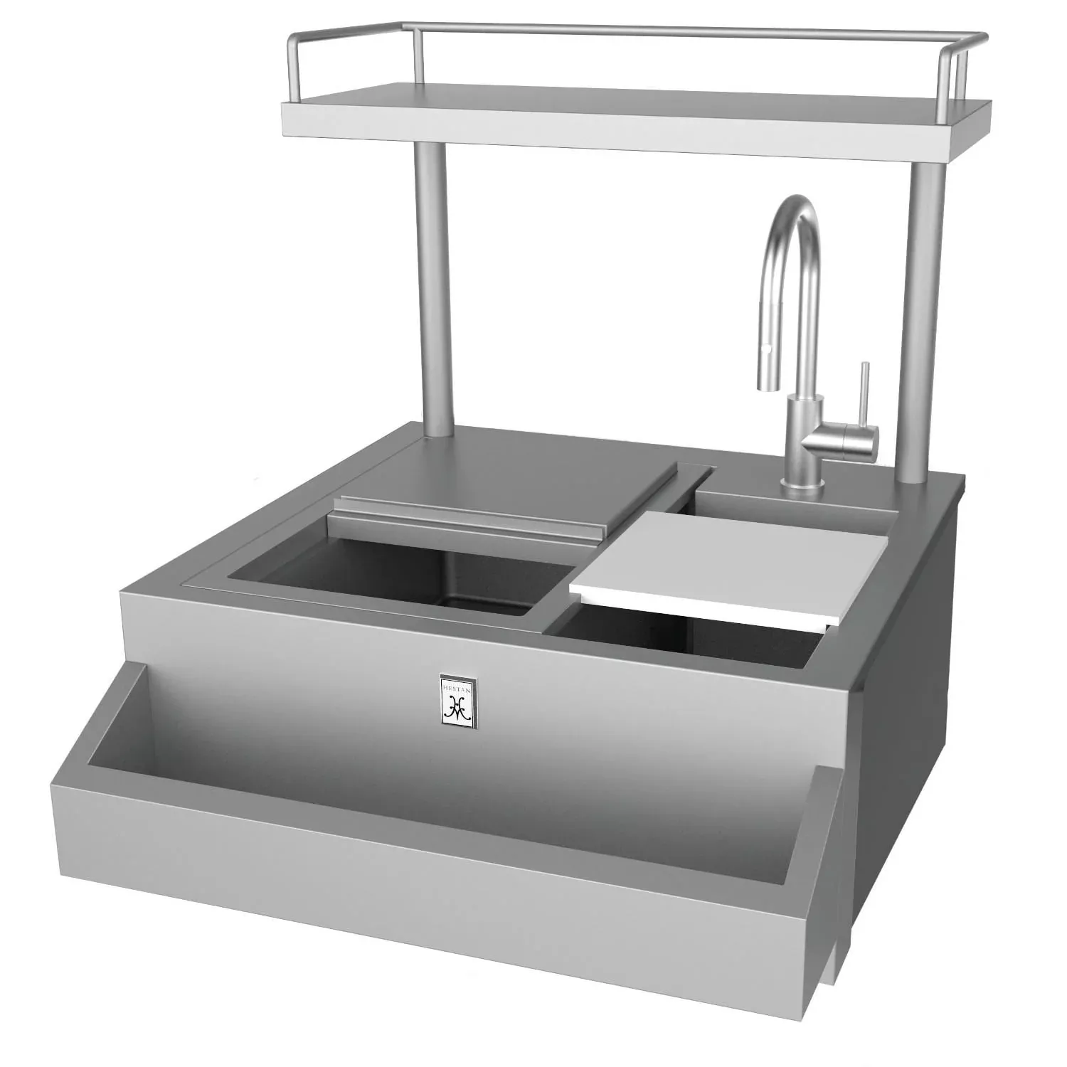 Hestan 30-Inch Refreshment Center with 30-Inch High Shelf