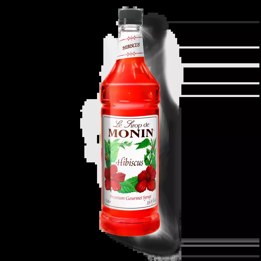 Hibiscus Monin Syrup 1l
