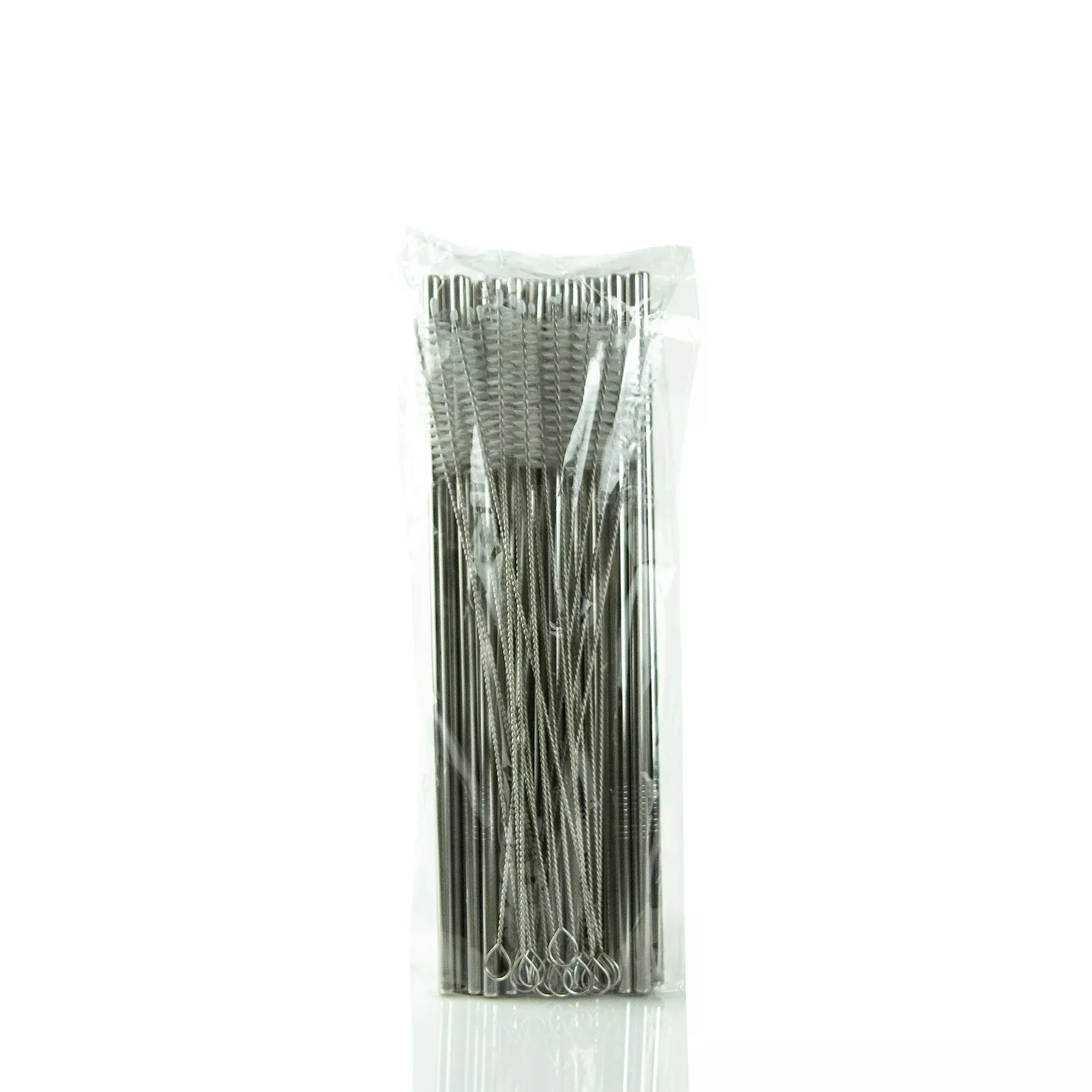 Hogg Stainless Steel Reusable Straws - 24 Pack + Cleaners