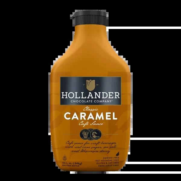 Hollander Classic Koffiebar Caramel Sauce - Bottle (14 fl oz)